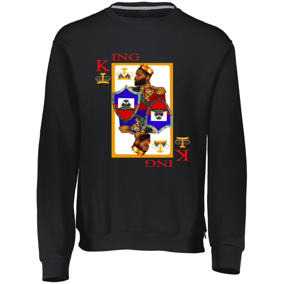 Haitian King Dri-Power Fleece Crewneck Sweatshirt