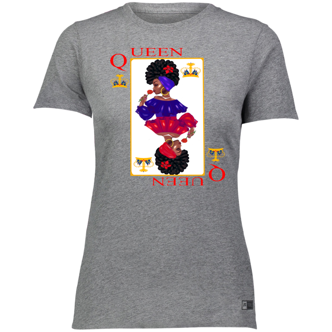 Haitian Queen Ladies’ Essential Dri-Power Tee